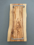 Live edge Olive Wood Tray with Handles