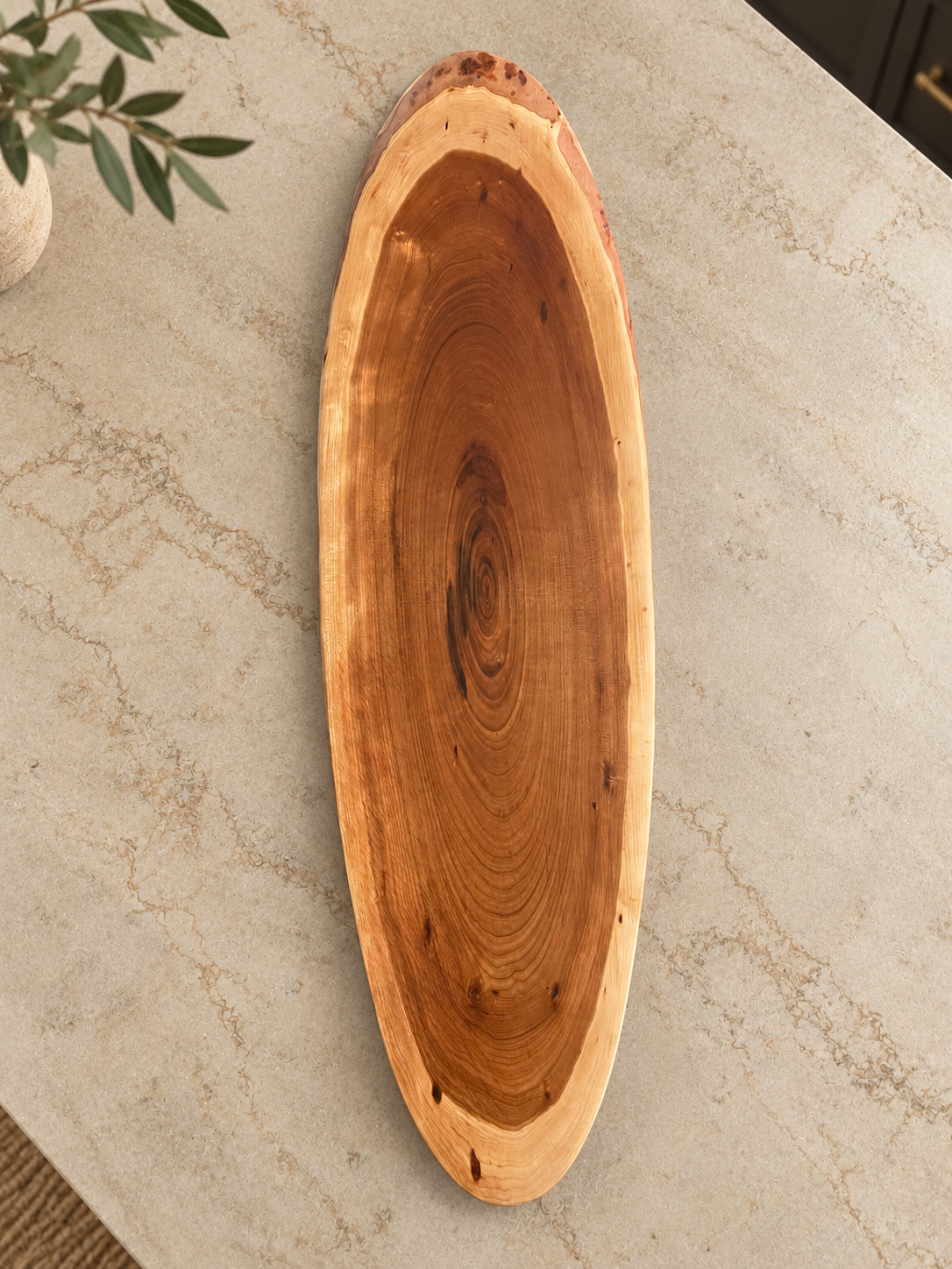 Live Edge Cherrywood Artisan Tray | Charcuterie