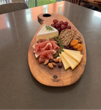 Live Edge Walnut Artisan Tray with handle | Charcuterie