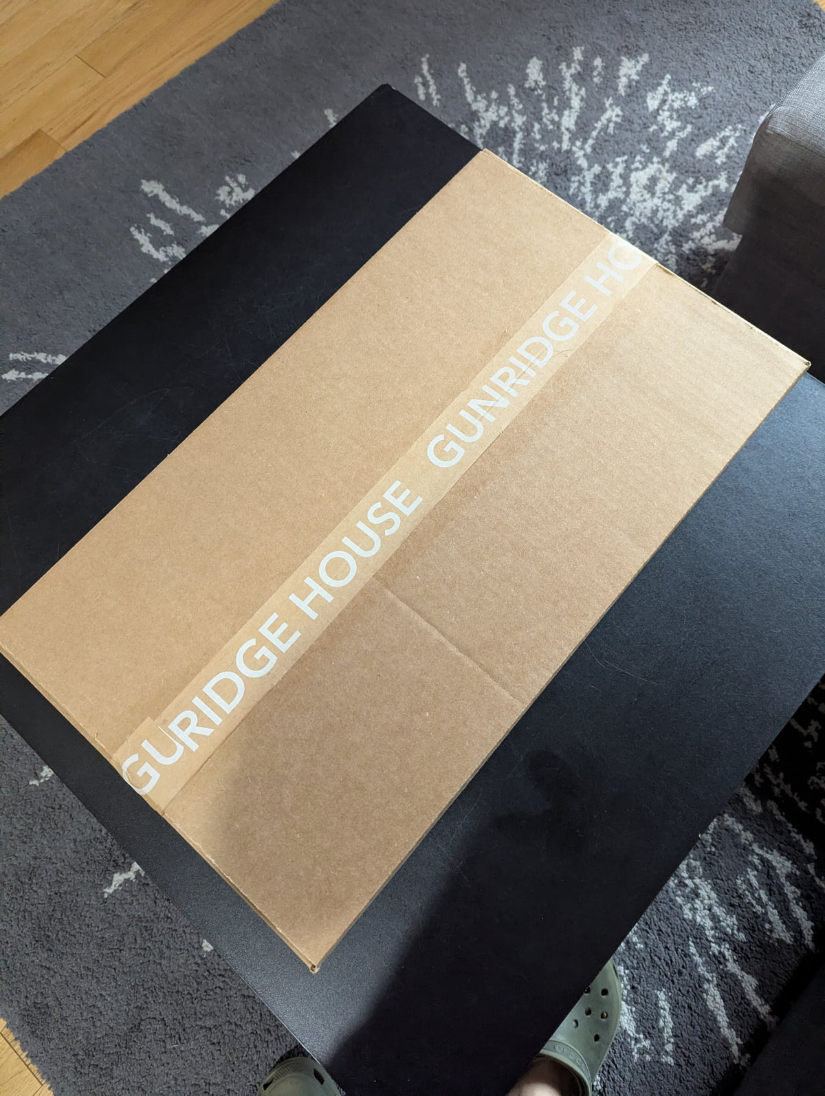 A Gunridge House package opened with care