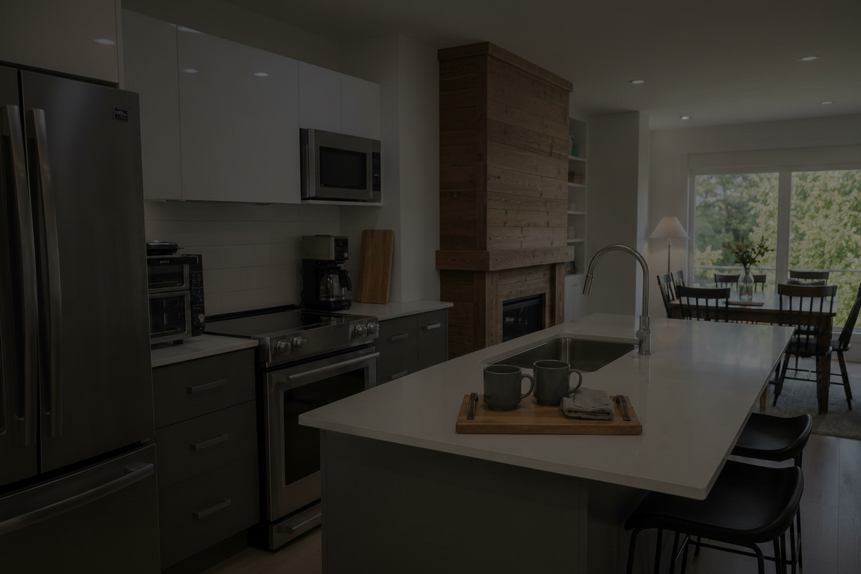 Kitchen - Lightly Darkened