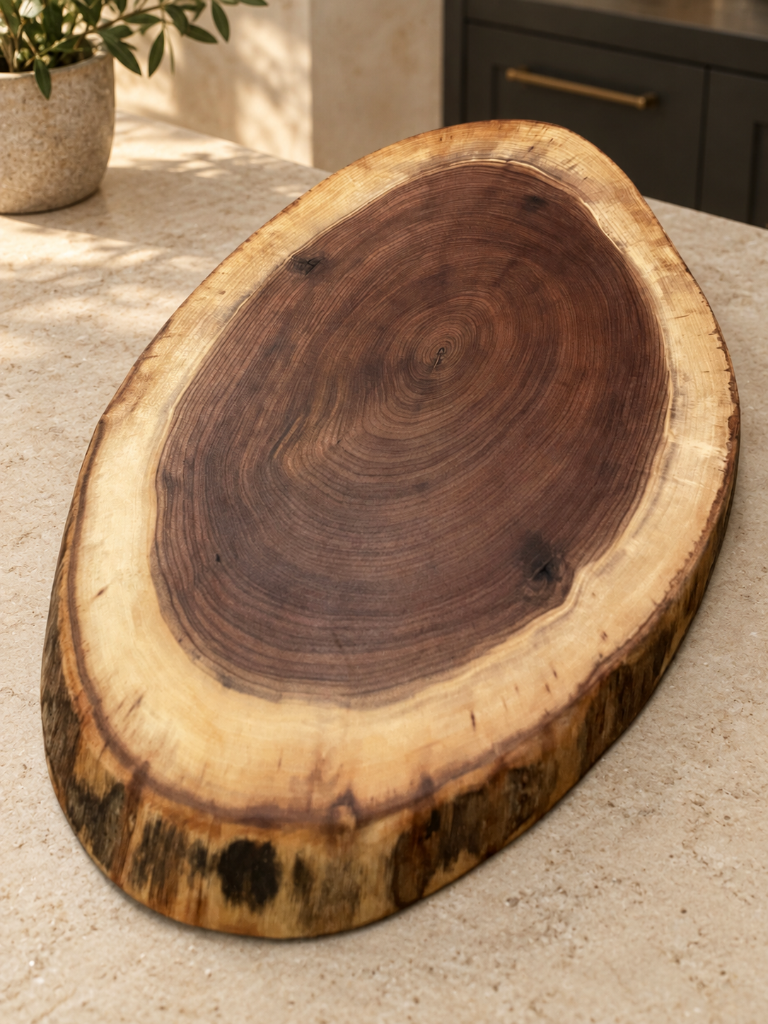 Black Walnut Artisan Tray | Charcuterie